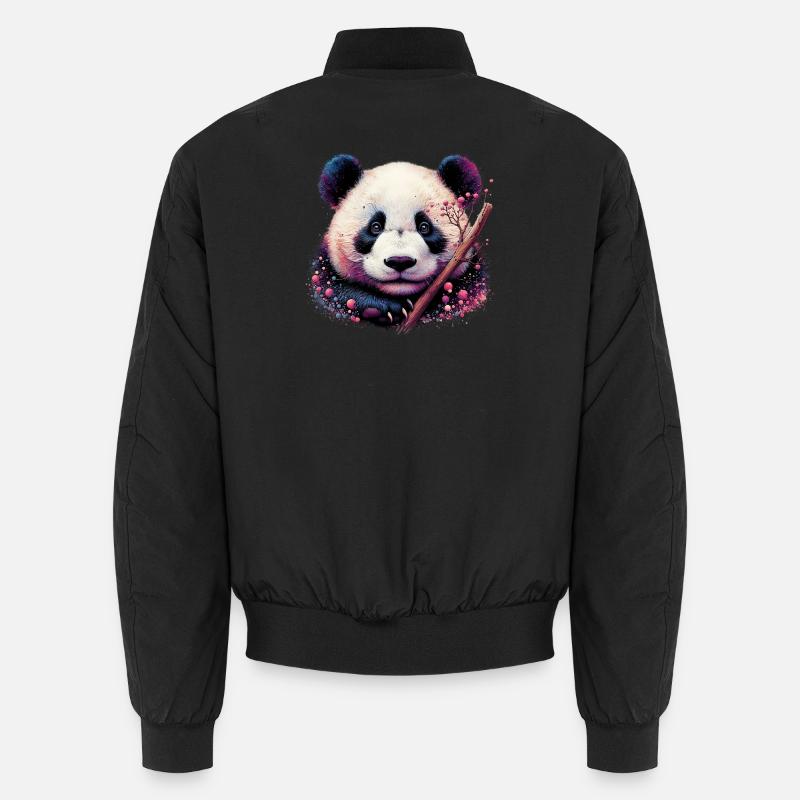 Panda Unisex Bomber Jacket