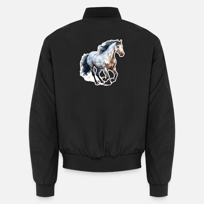 Wildpferd Unisex Bomberjacke