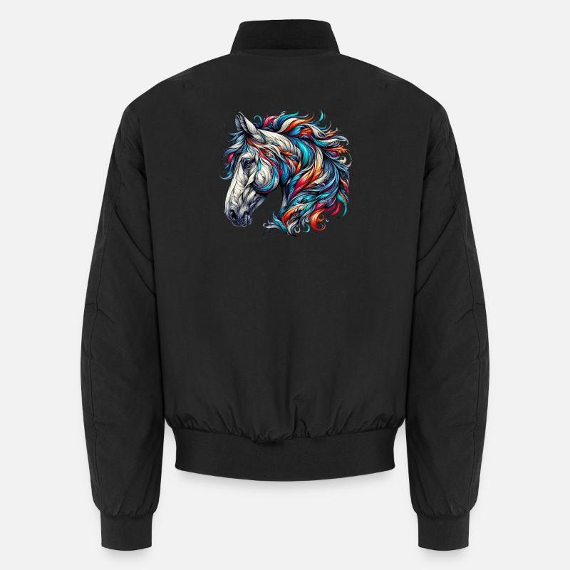 Horse Unisex Bomber Jacket