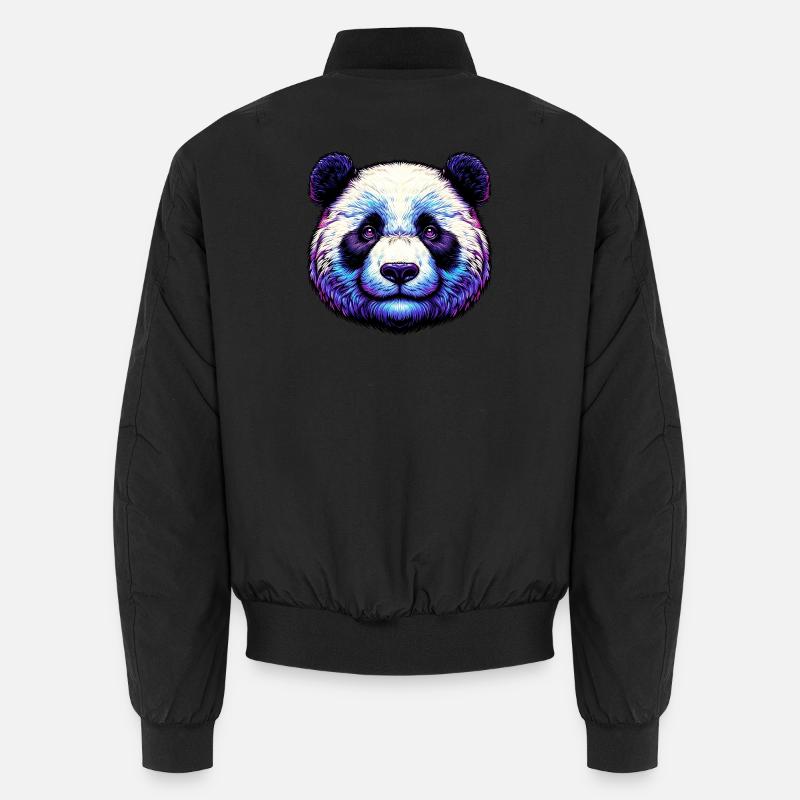 Panda - Bomber unisexe - noir