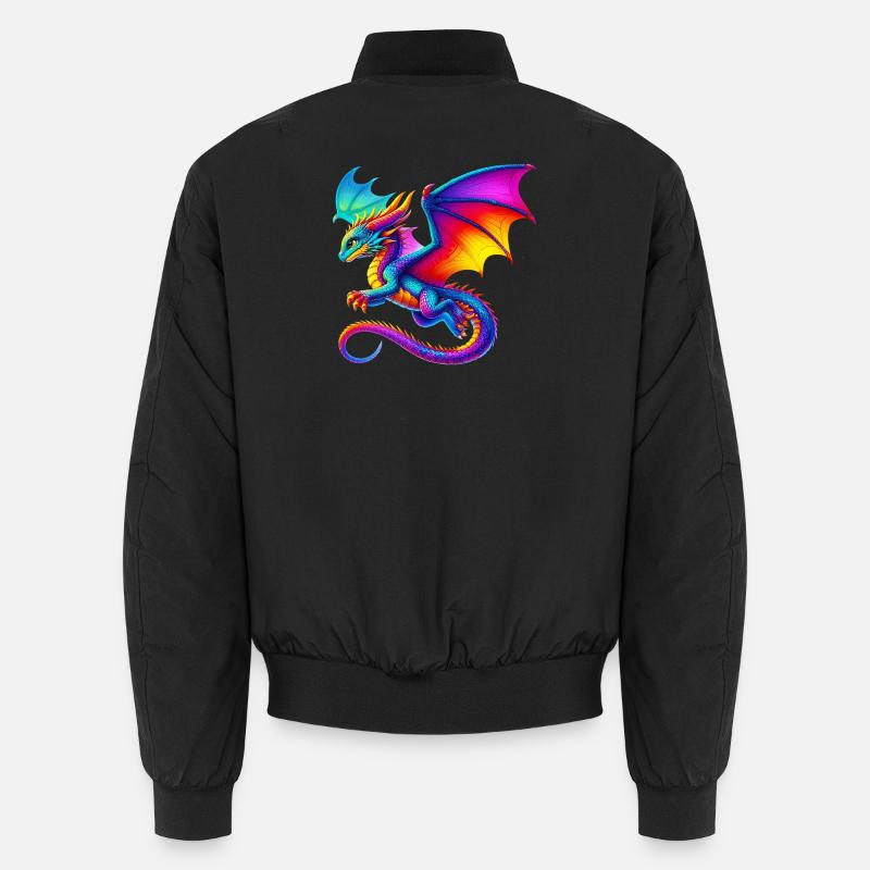 Dragon - Bomber unisexe - noir