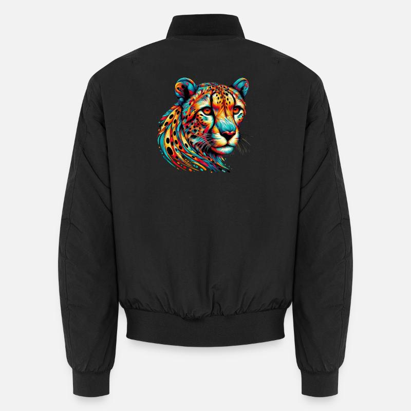 Cheetah Unisex Bomber Jacket