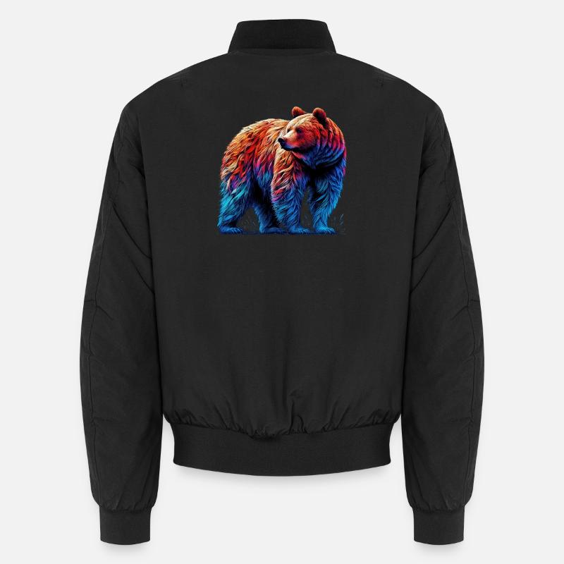 Bär Unisex Bomberjacke