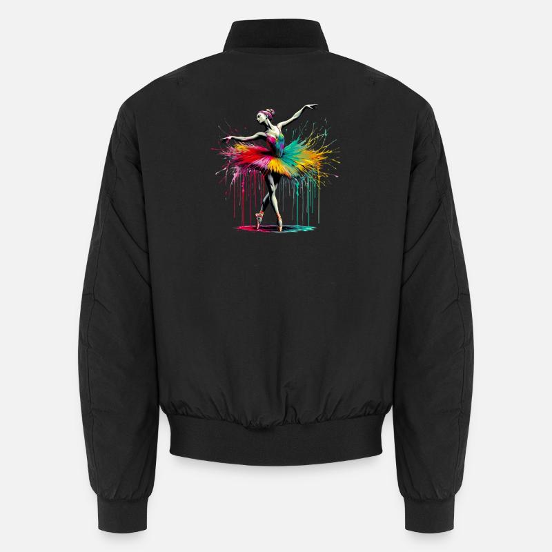 Danseuse de ballet avec tutu Bomber unisexe