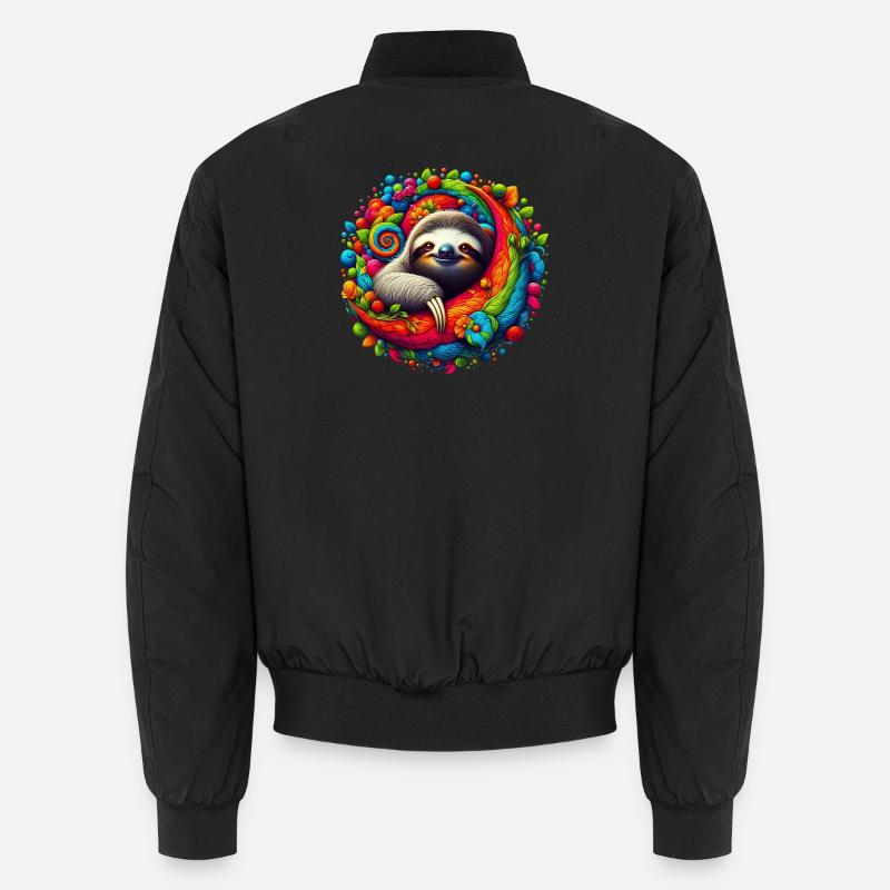 Faultier Unisex Bomberjacke