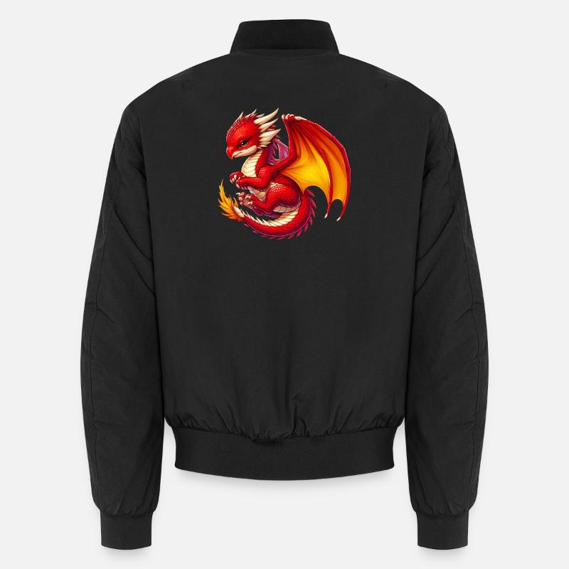 Drache Unisex Bomberjacke