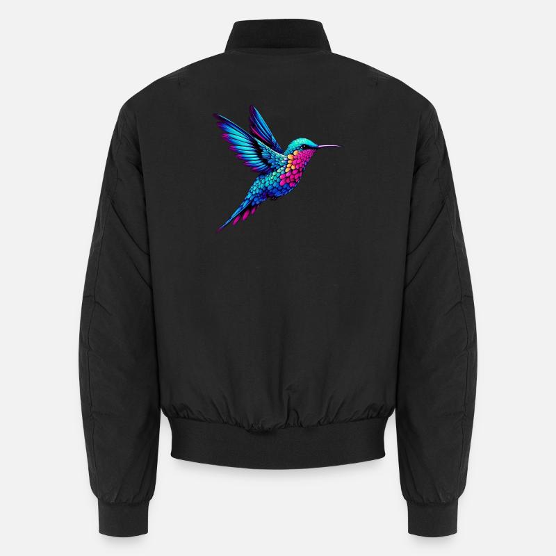 Colibri - Bomber unisexe - noir