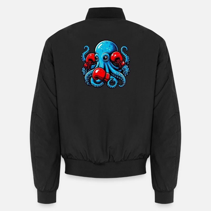 Pieuvre Bomber unisexe