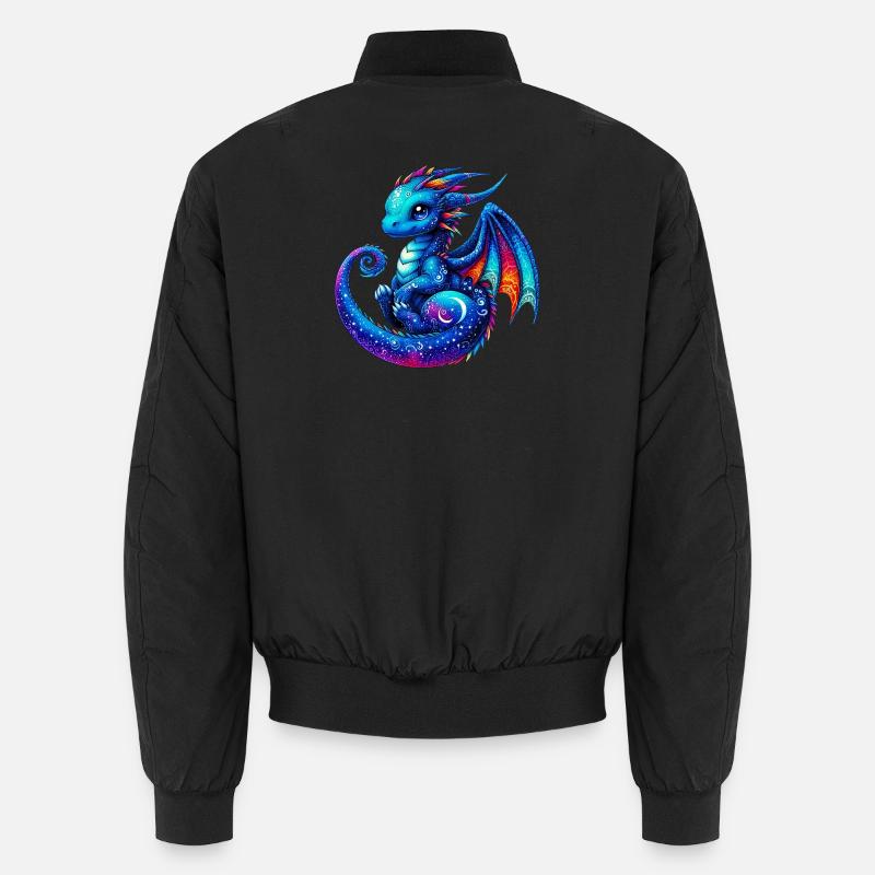 Dragon - Unisex Bomber Jacket - black