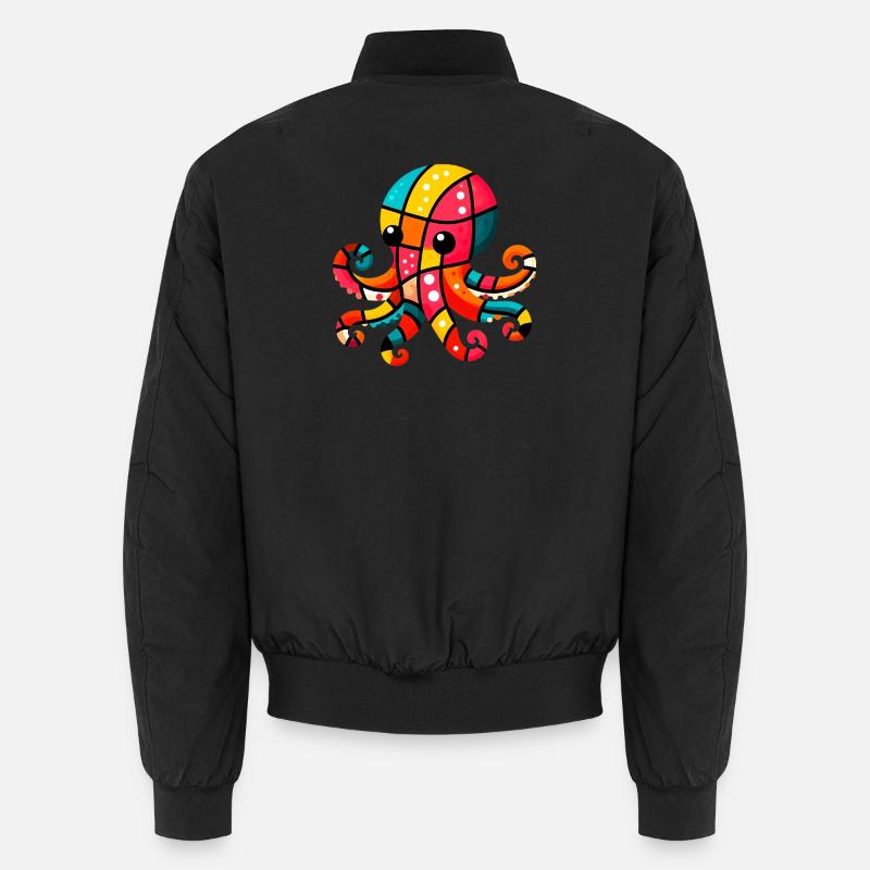 Octopus Unisex Bomber Jacket