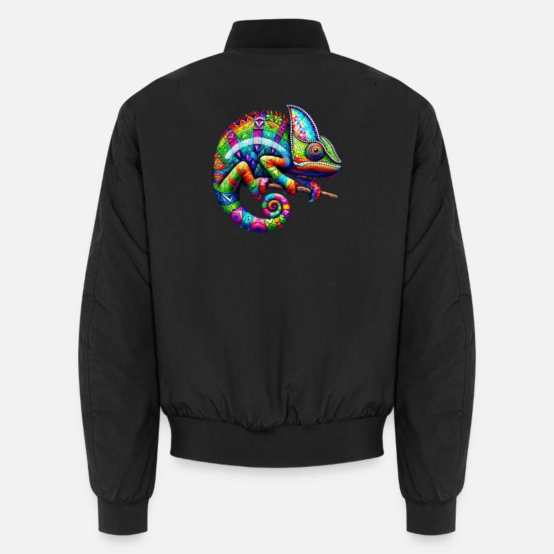 Chameleon - Unisex Bomber Jacket - black