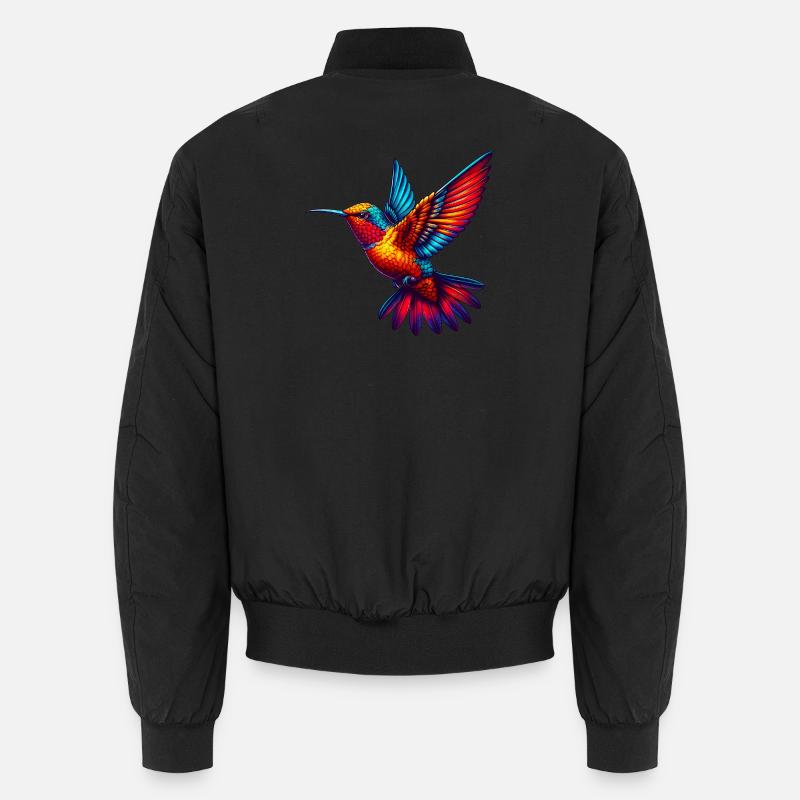 Hummingbird Unisex Bomber Jacket