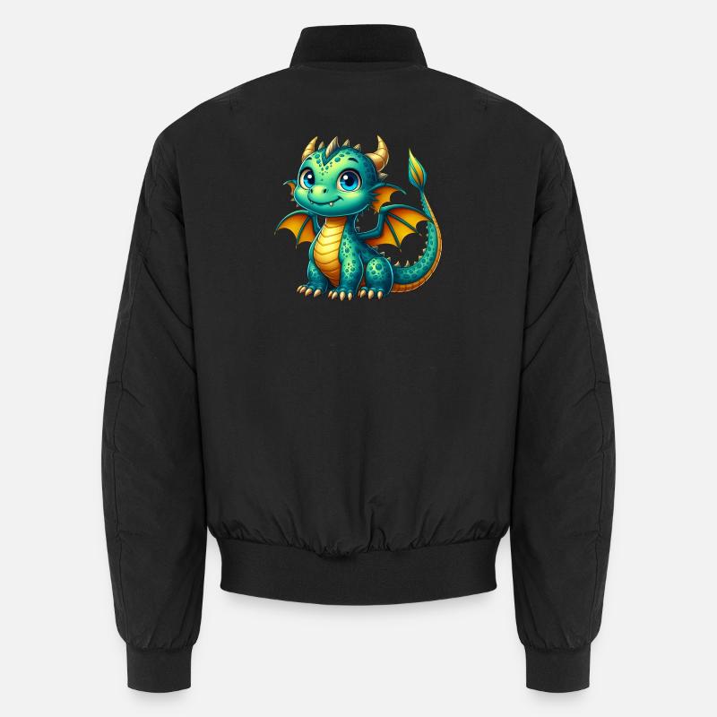 Dragon - Bomber unisexe - noir