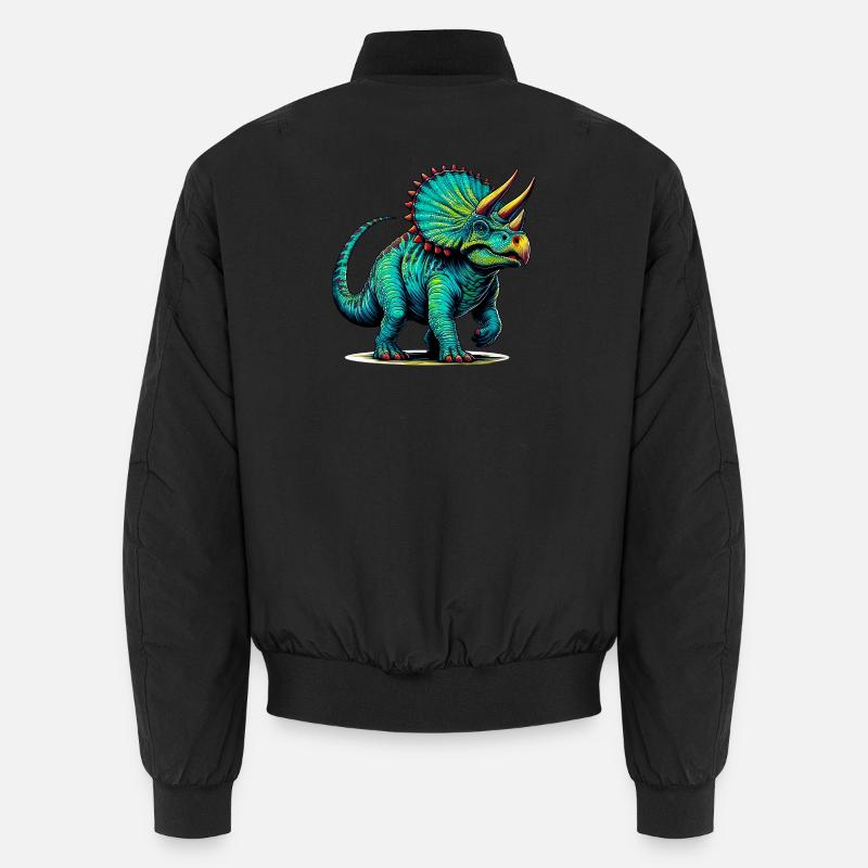Dinosaure - Bomber unisexe - noir