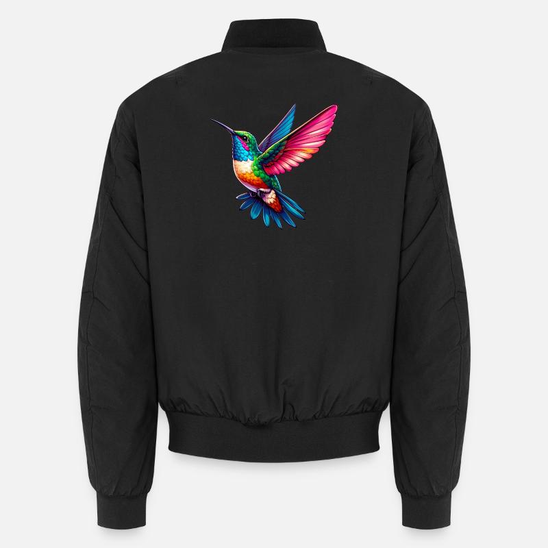 Colibri - Bomber unisexe - noir