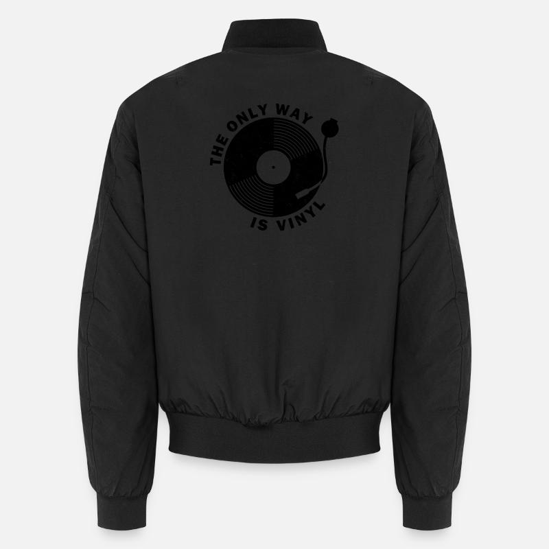 Le seul moyen est le vinyle Bomber unisexe