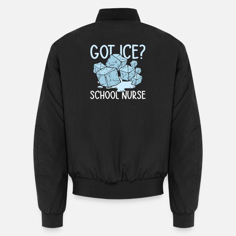 got school nurse - Unisex Bomberjacke - Schwarz