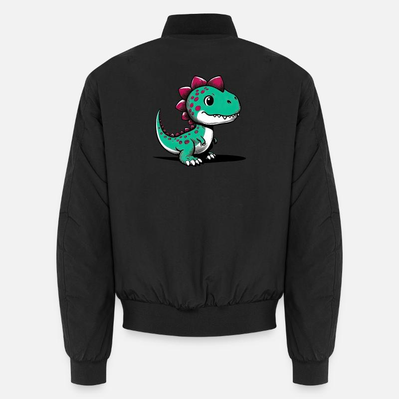 Dinosaure - Bomber unisexe - noir