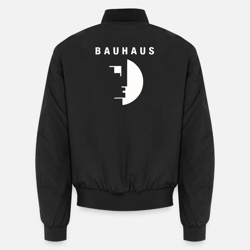100 ans de l'école de design Bauhaus - Logo du Bau Bomber unisexe