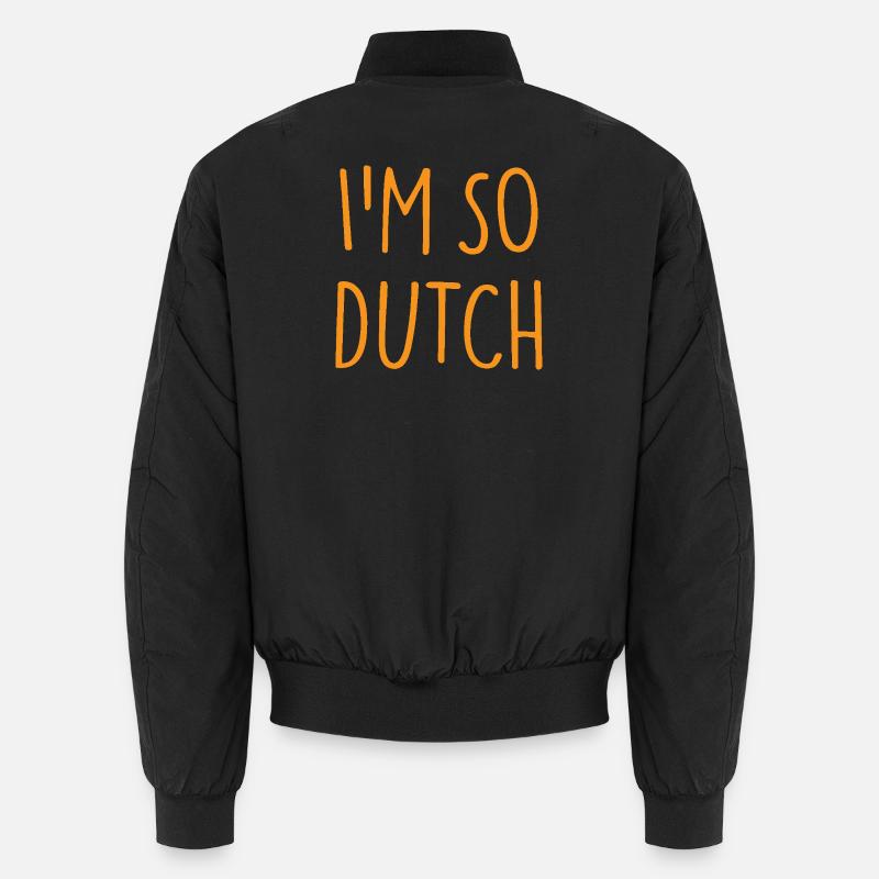 I'M SO DUTCH Holland Netherlands Unisex Bomber Jacket