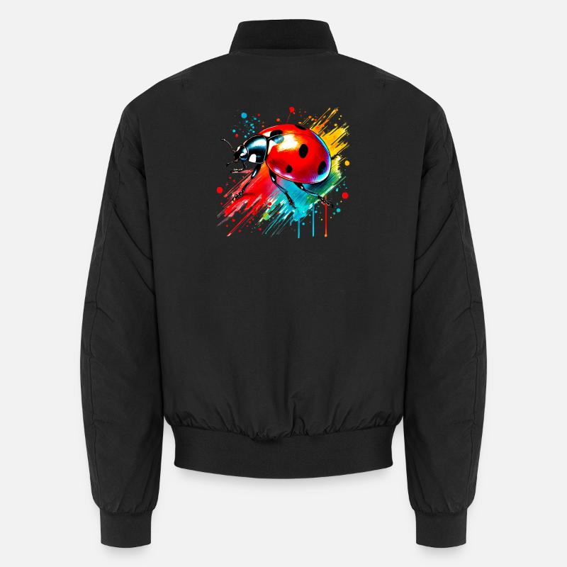 Ladybird - Unisex Bomber Jacket - black