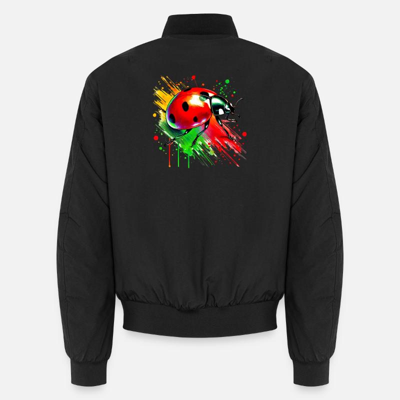 Ladybird - Unisex Bomber Jacket - black