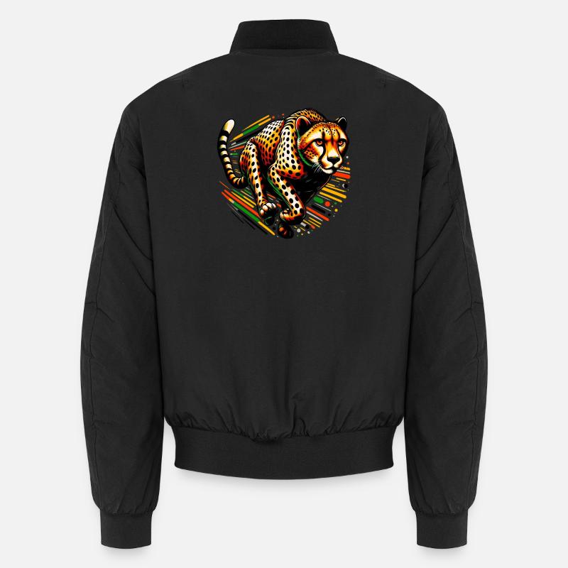 Cheetah Unisex Bomber Jacket