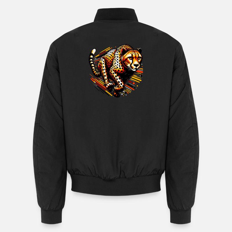 Cheetah Unisex Bomber Jacket