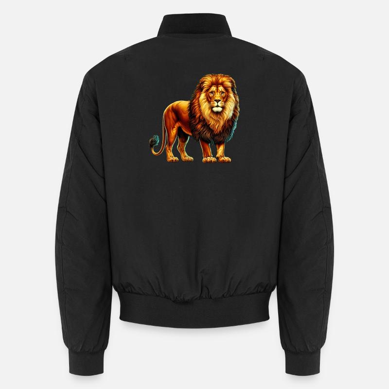 Lion Unisex Bomber Jacket