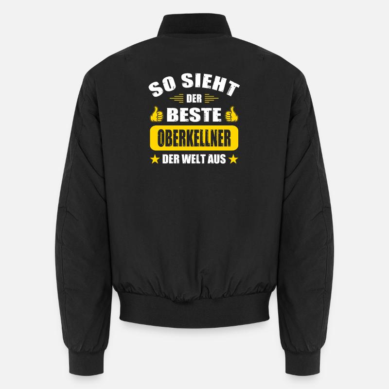 Kellner Geschenke Abschied Gastronomie Unisex Bomberjacke