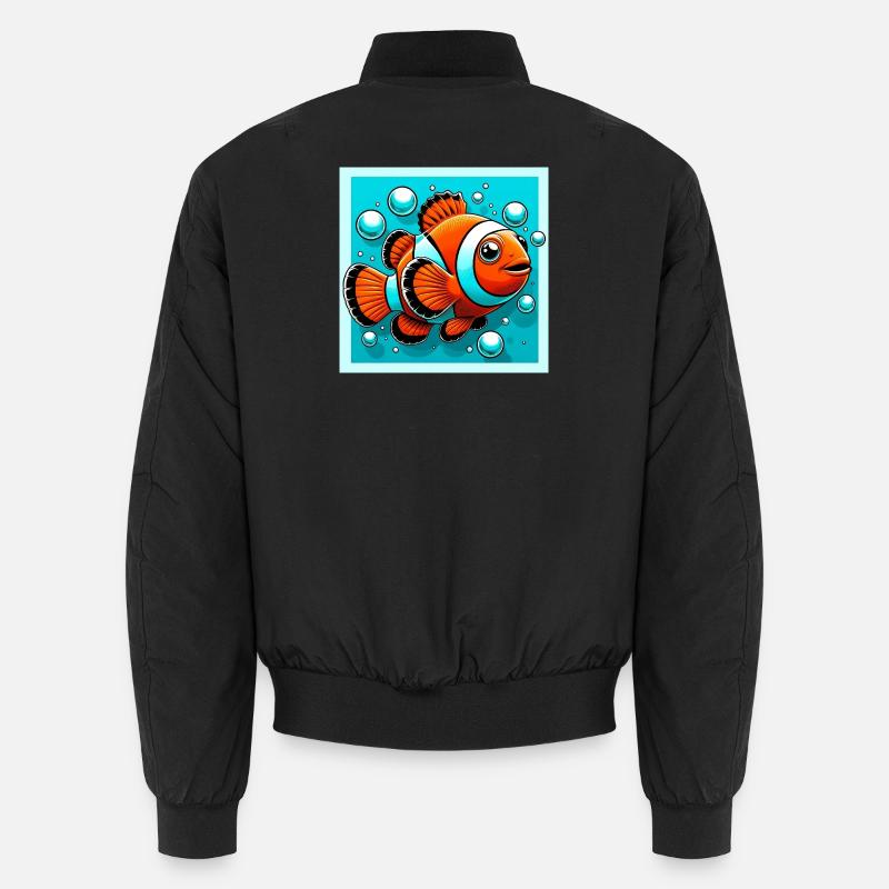 Poisson-clown Bomber unisexe