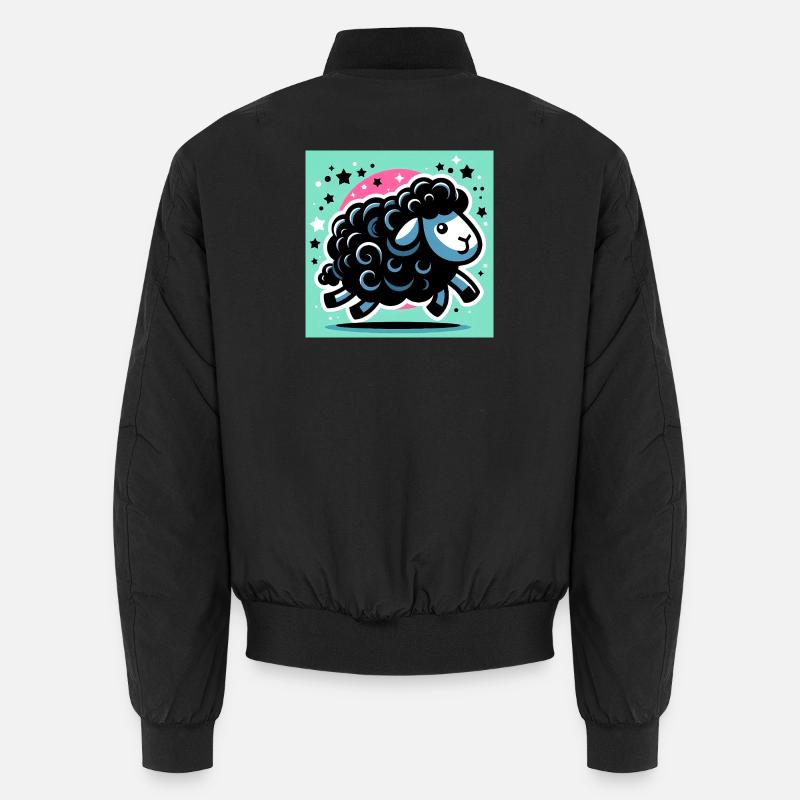 Mouton noir Bomber unisexe