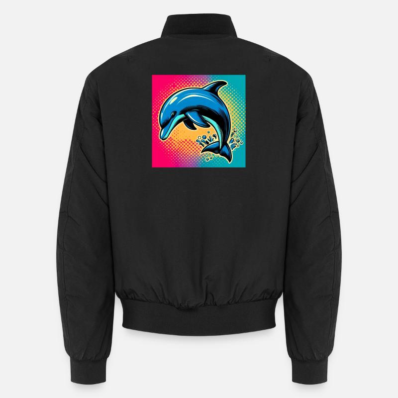 Delfin Unisex Bomberjacke