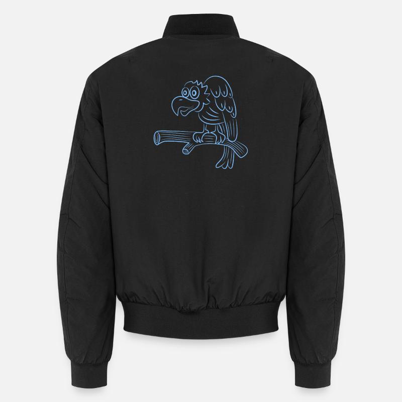 Funny Vulture Unisex Bomber Jacket