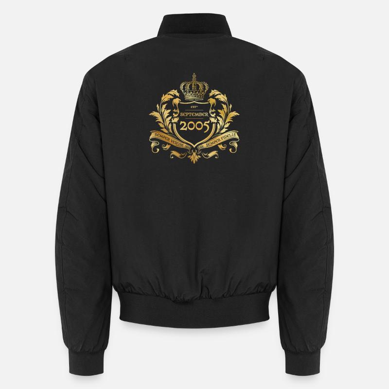 20. Geburtstag Semper Verum - Established 09/2005 Unisex Bomberjacke
