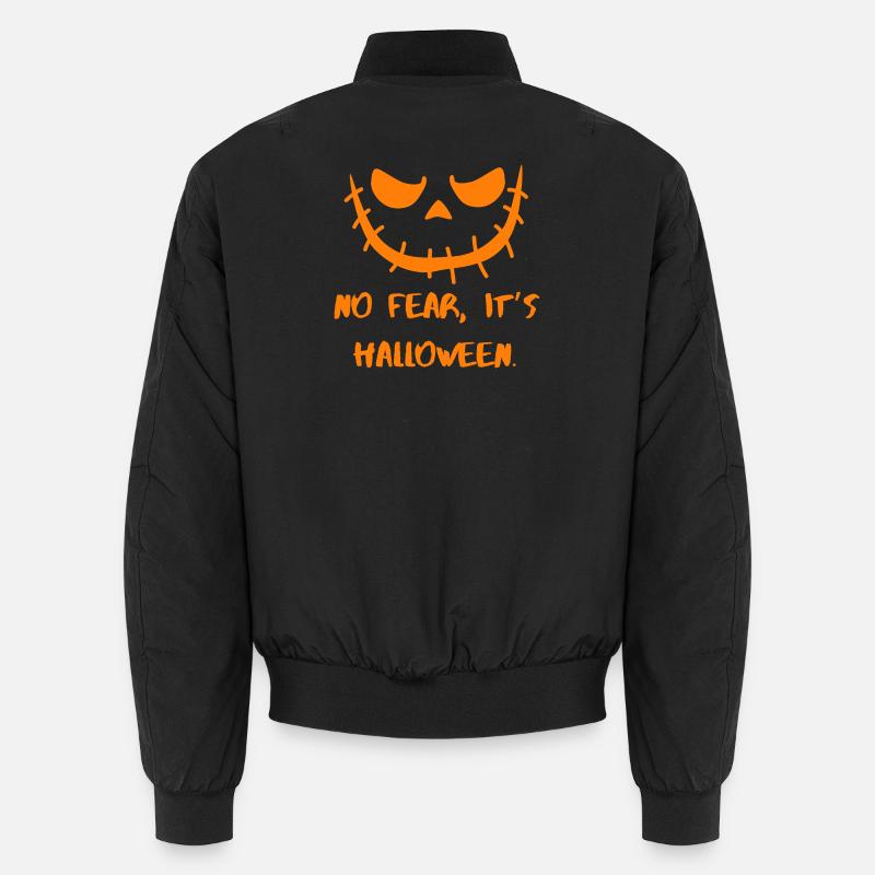 Pas de peur Sourire d’Halloween Bomber unisexe