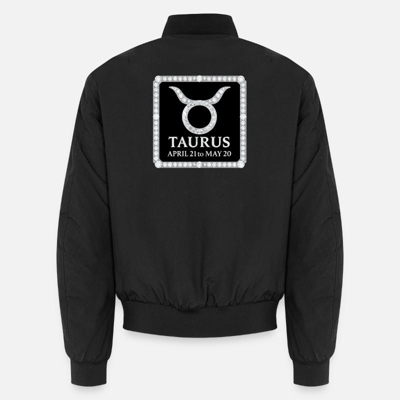 Zodiac sign Taurus Unisex Bomber Jacket