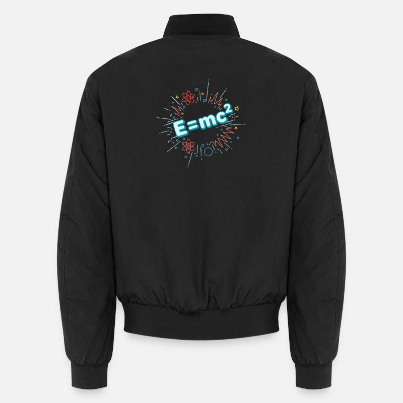 E=mc2 Wissenschaftliche Explosion Unisex Bomberjacke