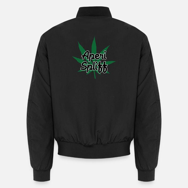 Aperi Spliff – Cannabis – Gras Unisex Bomberjacke
