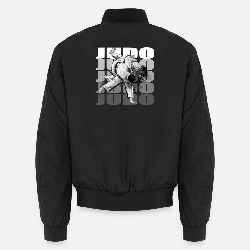 Judo - Bomber unisexe - noir