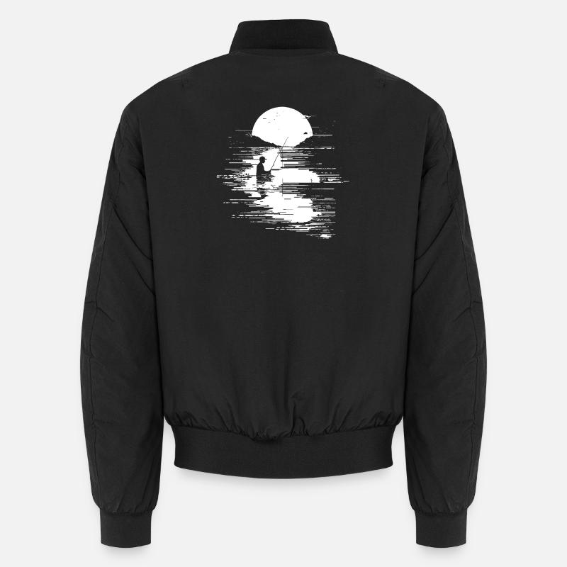 Graphique de pêche Bomber unisexe