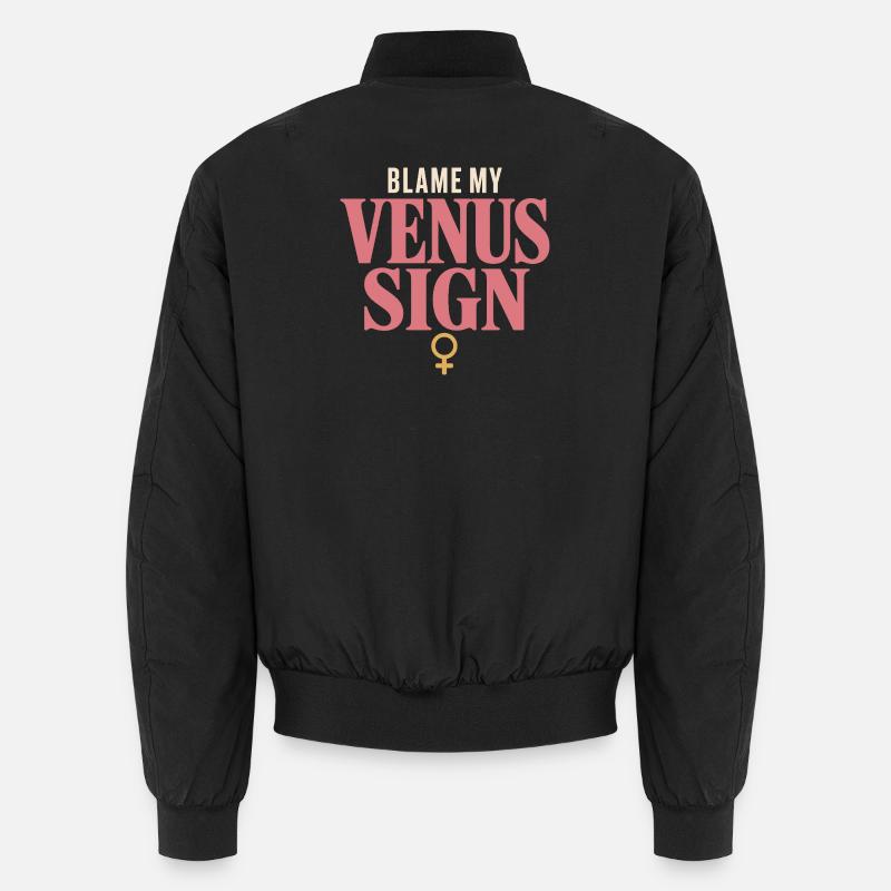 Venus-zeichen Venus-astrologie Unisex Bomberjacke