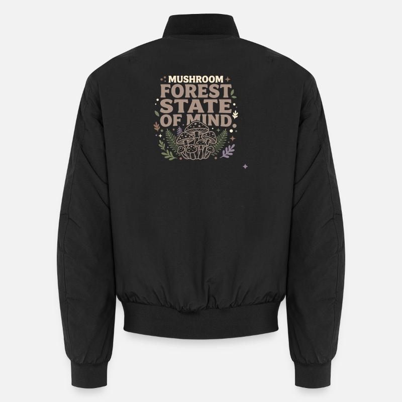 Don de Fée Forêt de Fées Champignons du Fairycore Bomber unisexe
