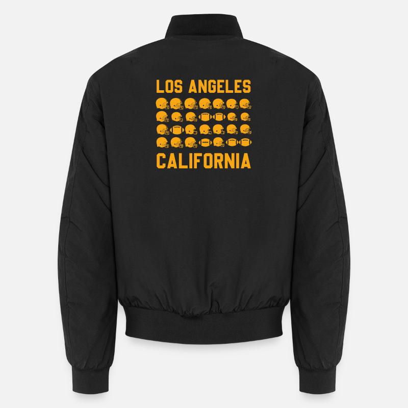 LA California Helm-Grid Unisex Bomberjacke