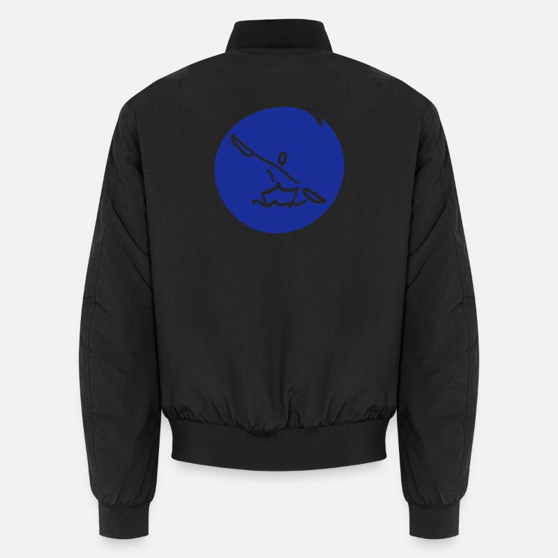 Kayak-chemin - Bomber unisexe - noir