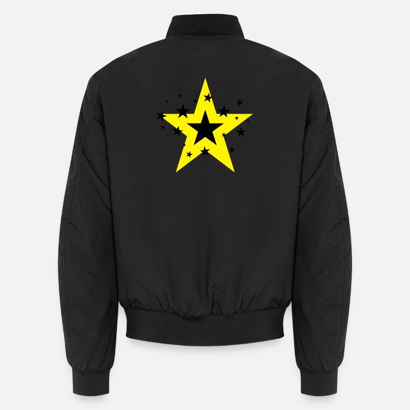Sterne Unisex Bomberjacke