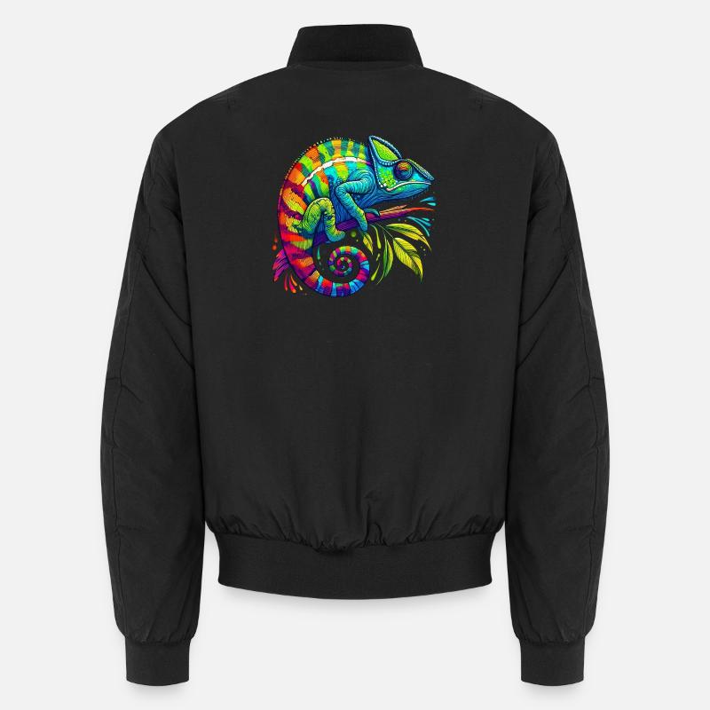 Chameleon - Unisex Bomber Jacket - black