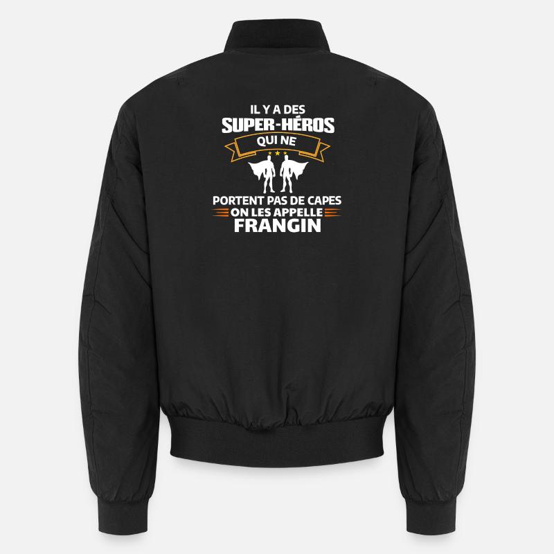 Super-Héros Sans Capes Bomber unisexe
