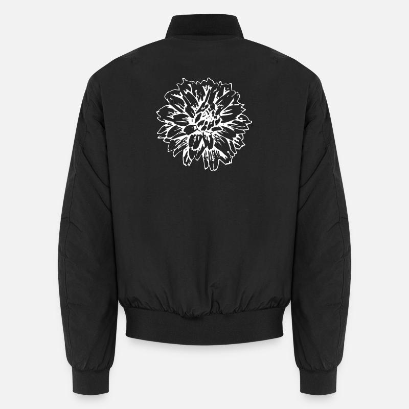Fleur Blanche Fleurs Blanches Fleurs Blanches Fleurs Blanches Bomber unisexe