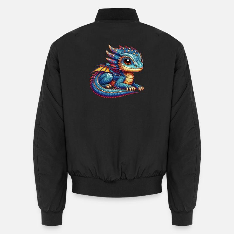 Dragon - Bomber unisexe - noir